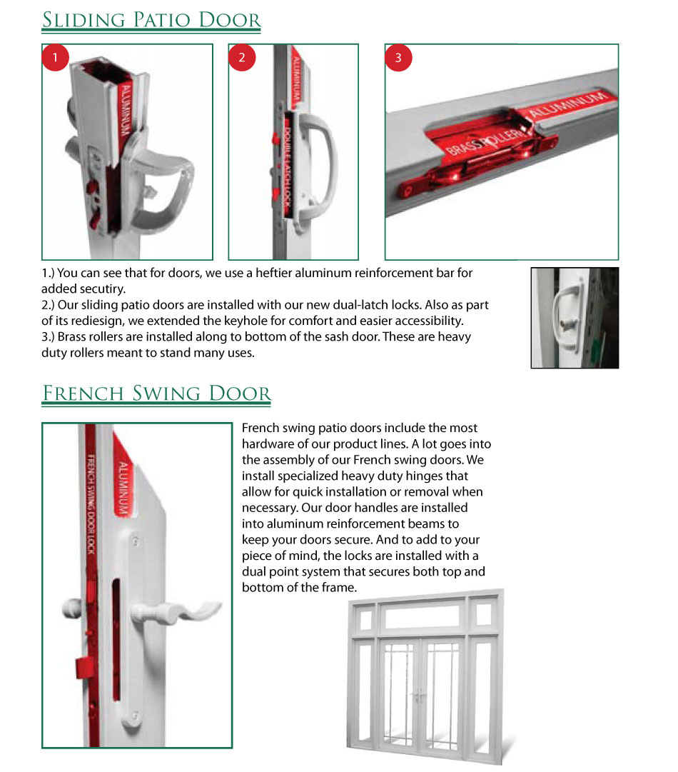 French Patio Door Hardware