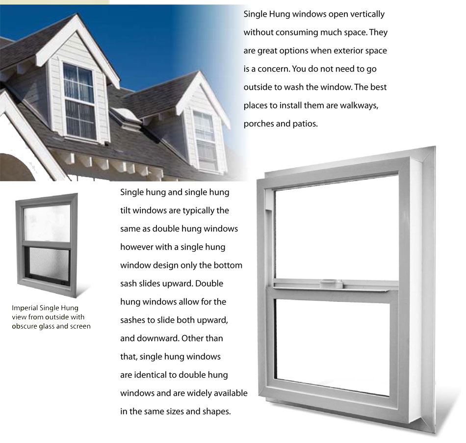 Imperial Single Hung Window