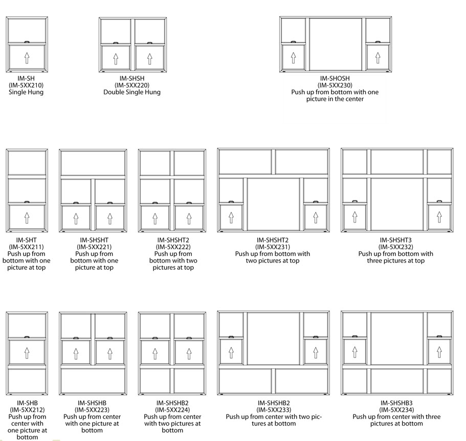 Single Hung Window Options