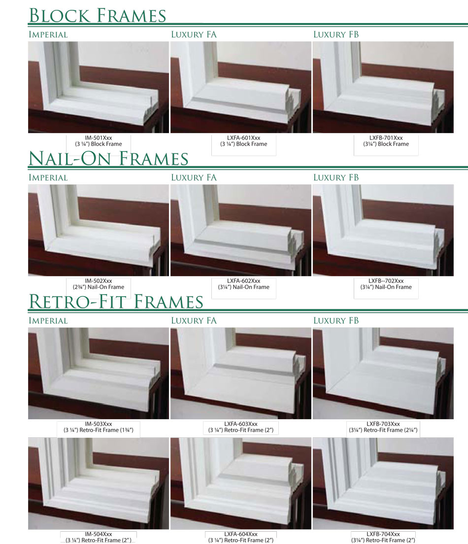 Single Hung Window Frame sing hung window frame options